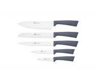 GERLACH Zestaw 5 noży w bloku Smart GREY - 456538 - zdjęcie 2